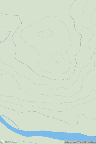 Thumbnail image for Ley Hill [Fraserburgh to the Dee Valley] showing contour plot for surrounding peak